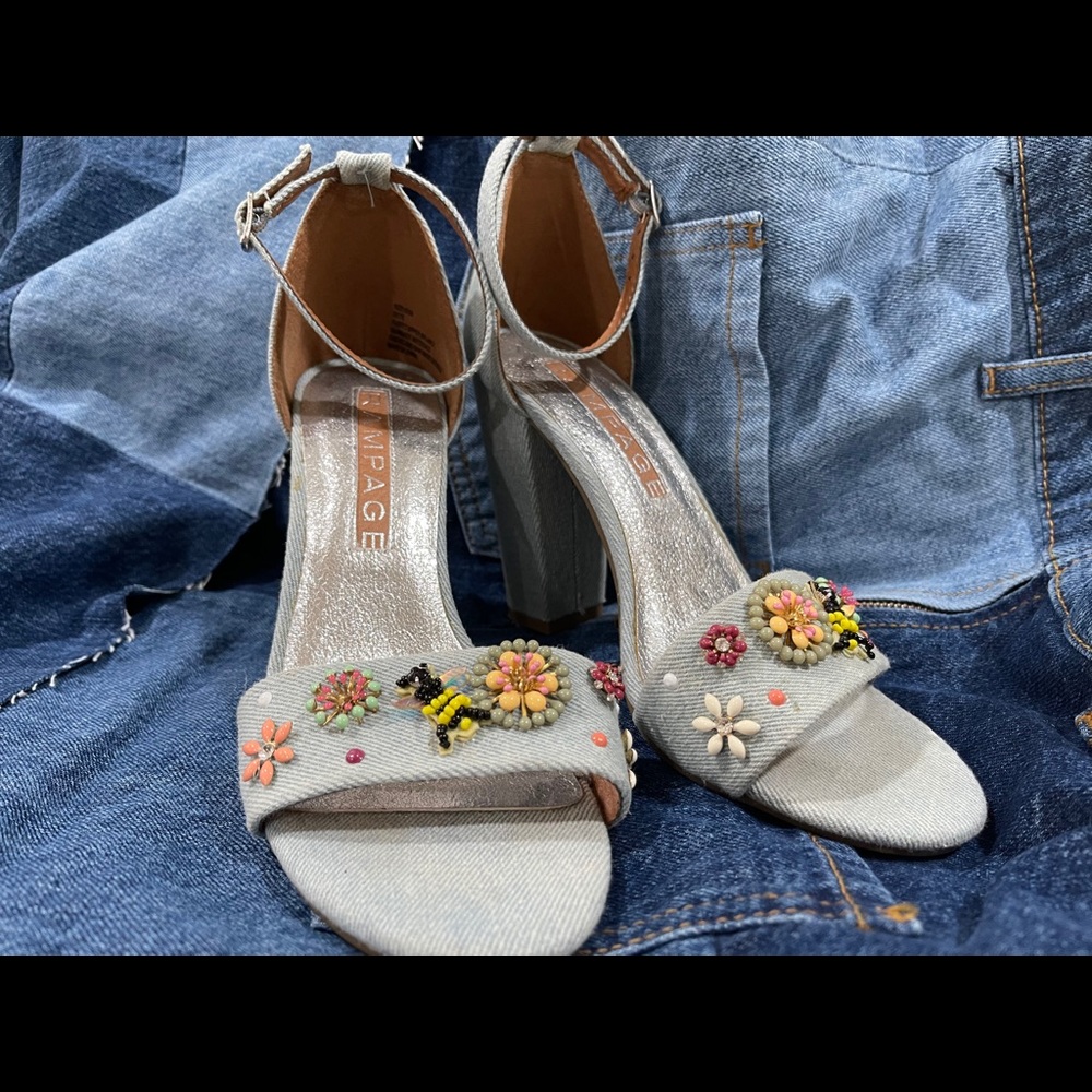 Jeans High Heels